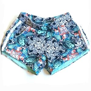Addidas Shorts Colorful Tropical Cotton Size Extra Small